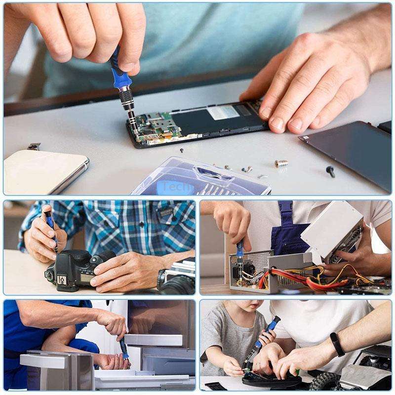 124 In 1 Multipurpose Manual Screwdriver Set Household Cell Phone Computer Repair Tools