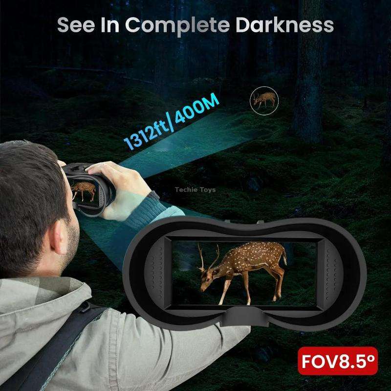 NV8160 Head-Mounted Night Vision Device Binocular Digital 2.7 Inch Screen Outdoor Infrared Night Vis