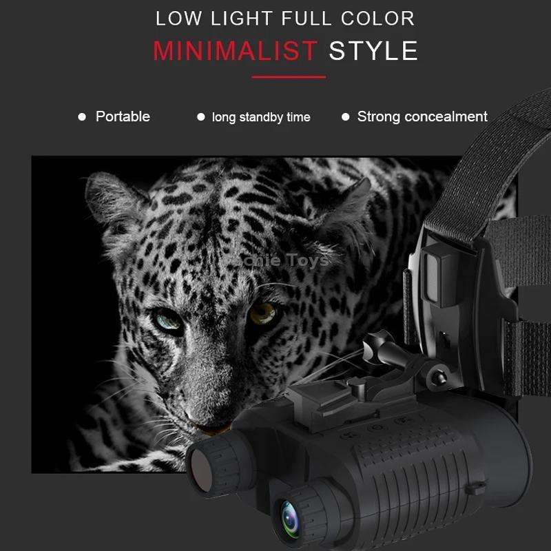 NV8160 Head-Mounted Night Vision Device Binocular Digital 2.7 Inch Screen Outdoor Infrared Night Vis