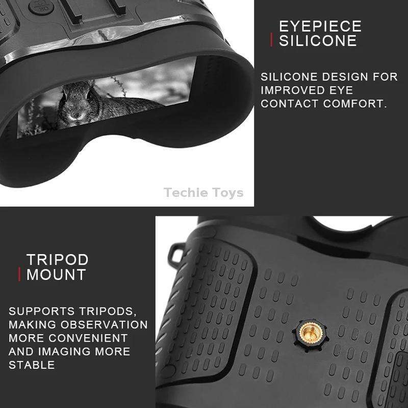 NV8160 Head-Mounted Night Vision Device Binocular Digital 2.7 Inch Screen Outdoor Infrared Night Vis