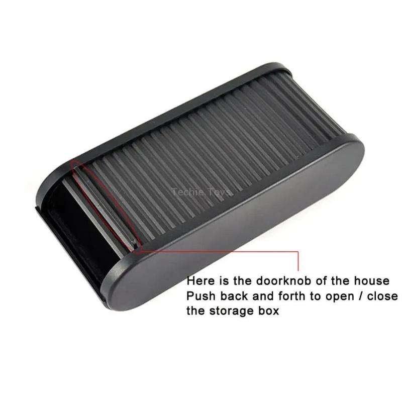 Car Multifunctional Telescopic Pull-out Storage Box(Black)