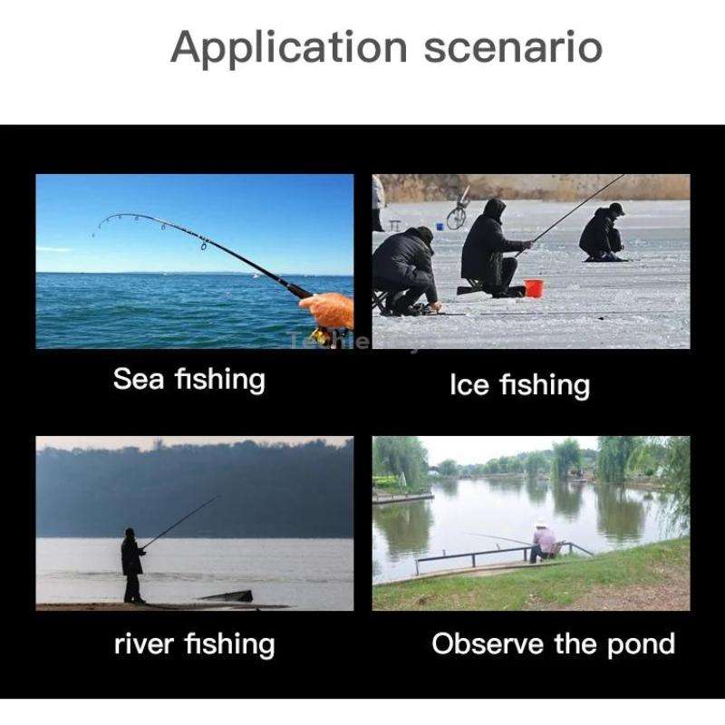 FDV3000 Fish Finder Camera Underwater Monitoring Fishing Sonar Sensor 4.3 Inch Display LED Digital Z