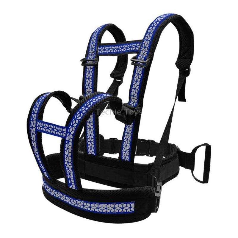 Motorcycle Anti-Fall Children Strap Riding Safety Harness, Color: Dark Blue