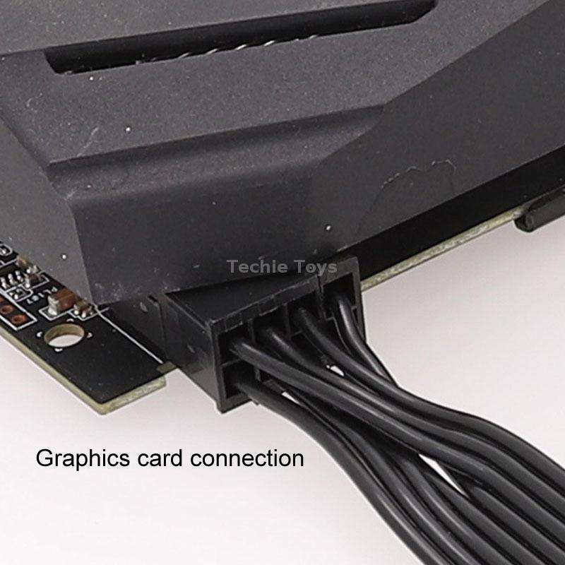 60cm For Corsair 18AWG Flat Cable Power Module Cable Graphics Card Module Cable 8Pin To 8Pin 6+2(Blo
