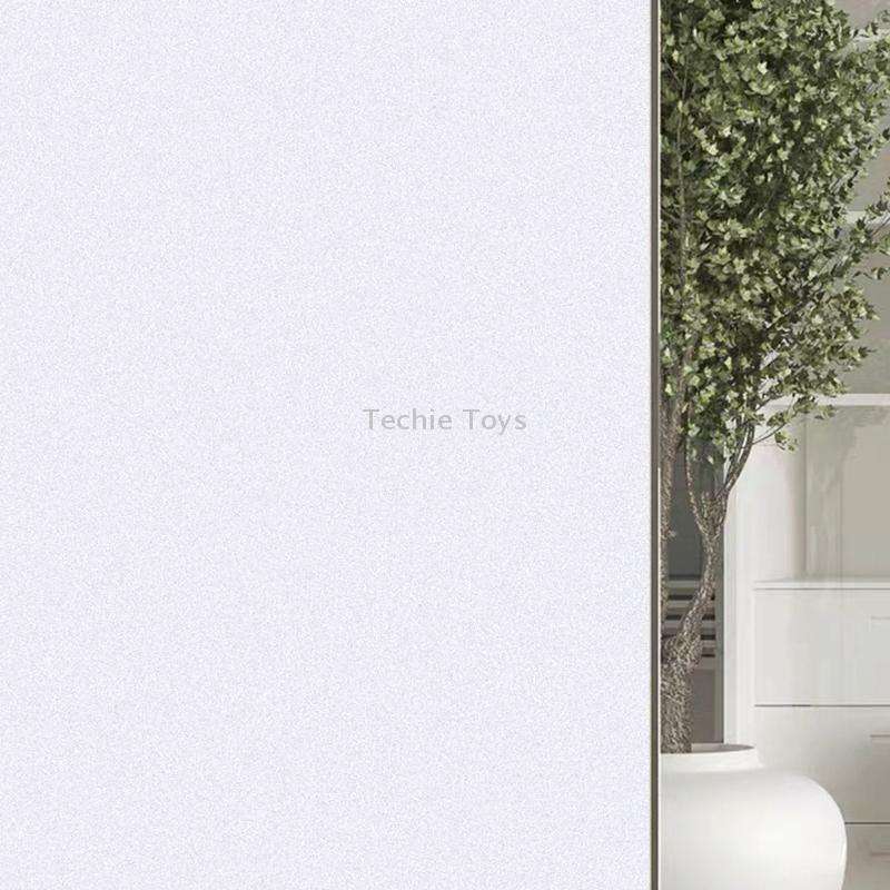 Electrostatic Frosted Anti-Peep Glass Thermal Insulation Window Film, Length: 40cm Wide/Meter(Glue-f