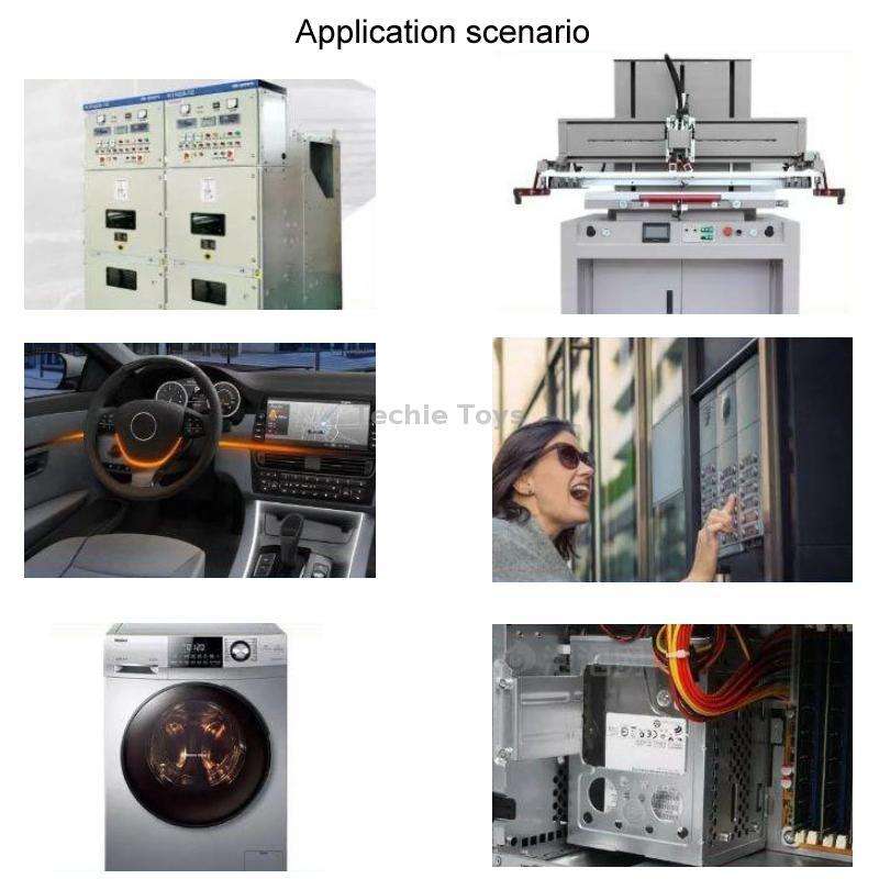 3pcs Refrigerator Door Light Switch Wardrobe Door Self-reset Switch, Size: Normally Closed 4.6mm