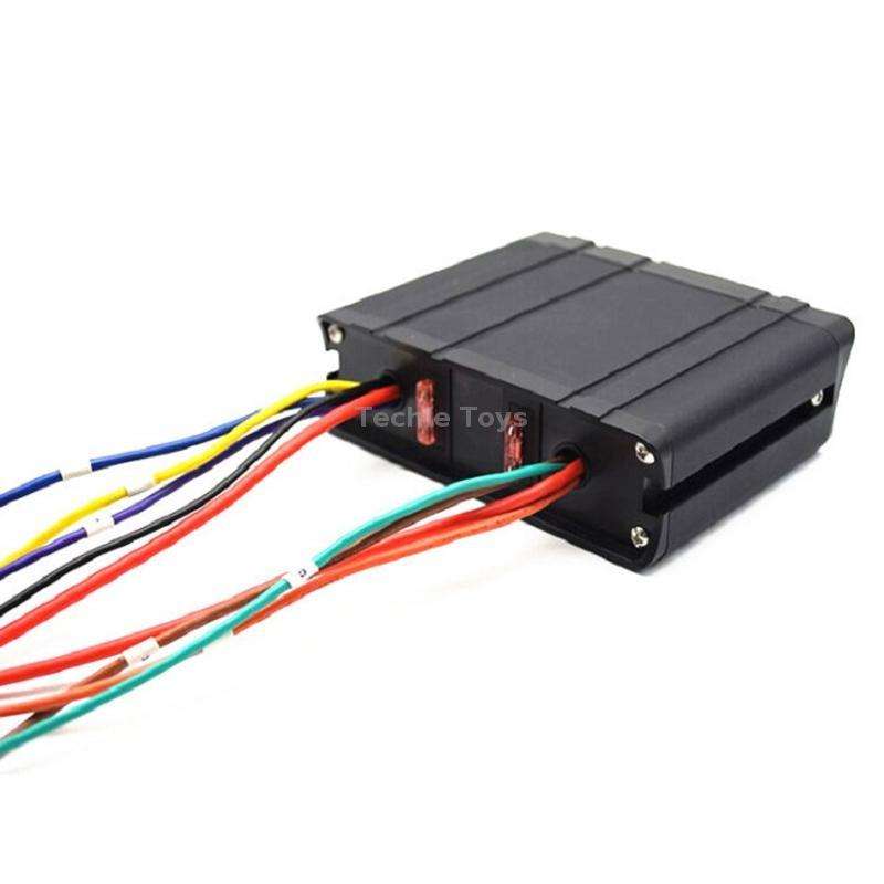 12V Ship Car 6-digit 3PIN Switch Panel Control System With Wiring(Blue Light)