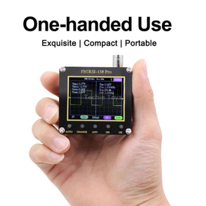 FNIRSI Handheld Small Teaching Maintenance Digital Oscilloscope, Specification: Standard Without Bat