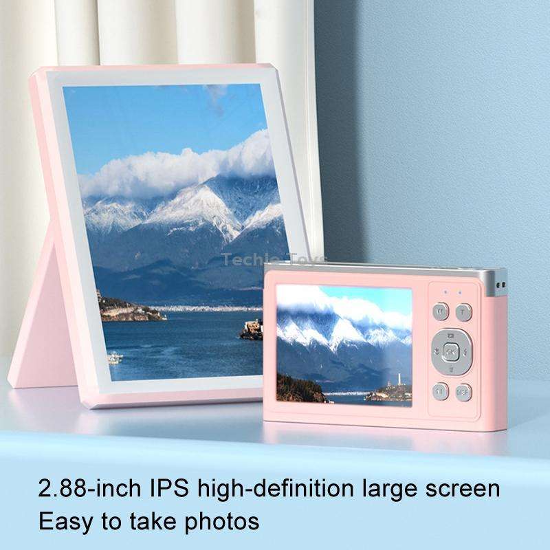 50 MP HD Camera 4K Video Retro Vlog Self-Shooting Camera(White)