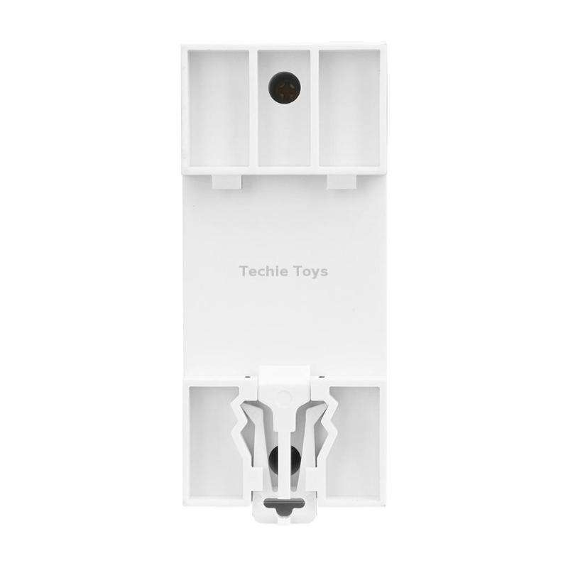 SINOTIMER SDM002 Household DIN Rail Single-Phase AC Dual Display Voltage And Current Meter(100A Exte