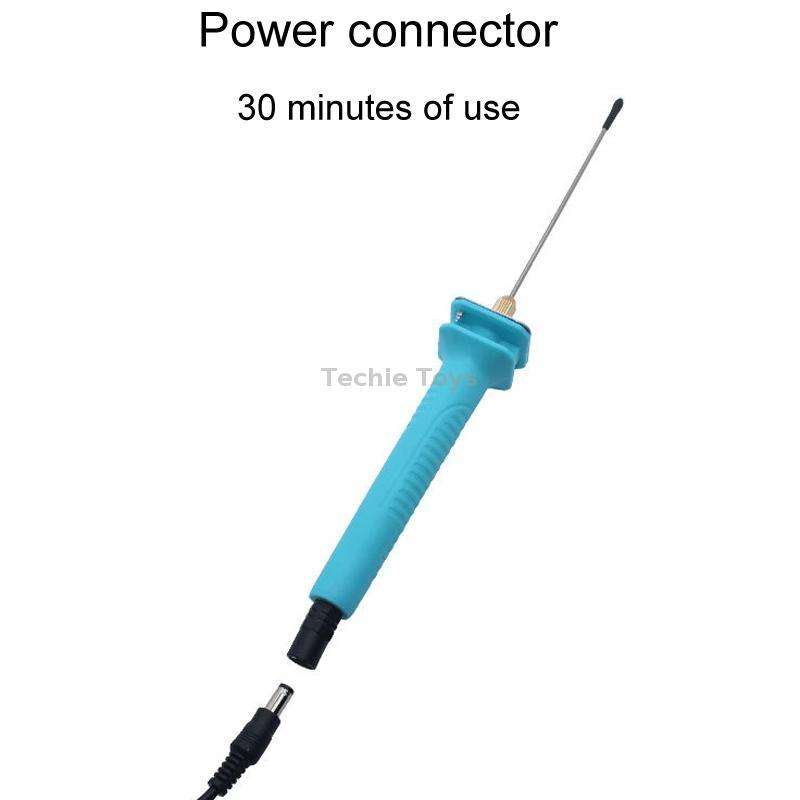 10cm KT Foam Board Cutting Pen Electrothermal Cutting Knife Thermal Melting Pen Tool(US Plug)