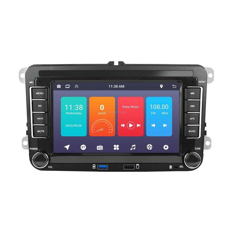 For Volkswagen/Skoda 1+32G Player Large Screen Carplay Android Navigation Reversing Camera Integrate
