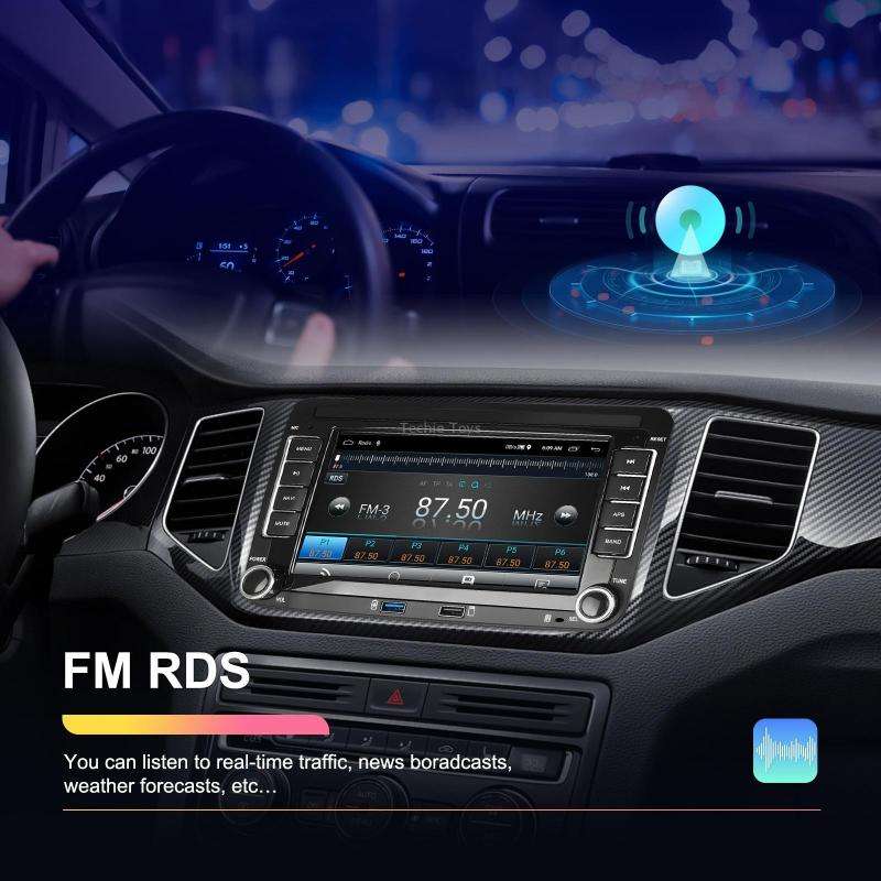 For Volkswagen/Skoda 1+32G Player Large Screen Carplay Android Navigation Reversing Camera Integrate