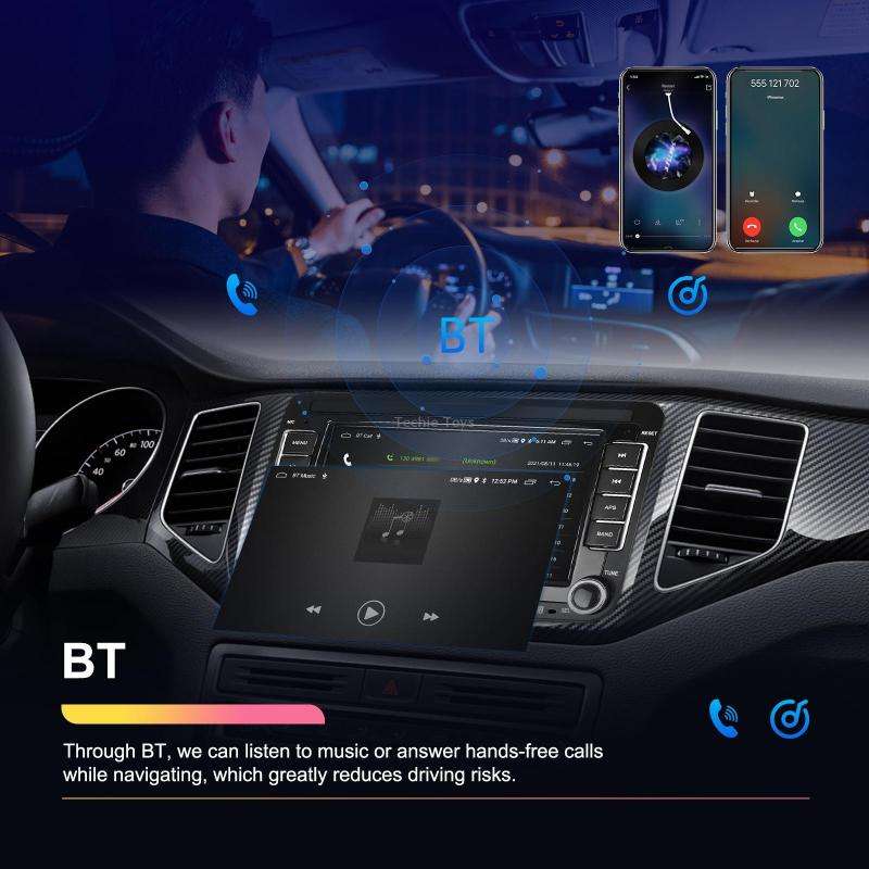For Volkswagen/Skoda 1+32G Player Large Screen Carplay Android Navigation Reversing Camera Integrate