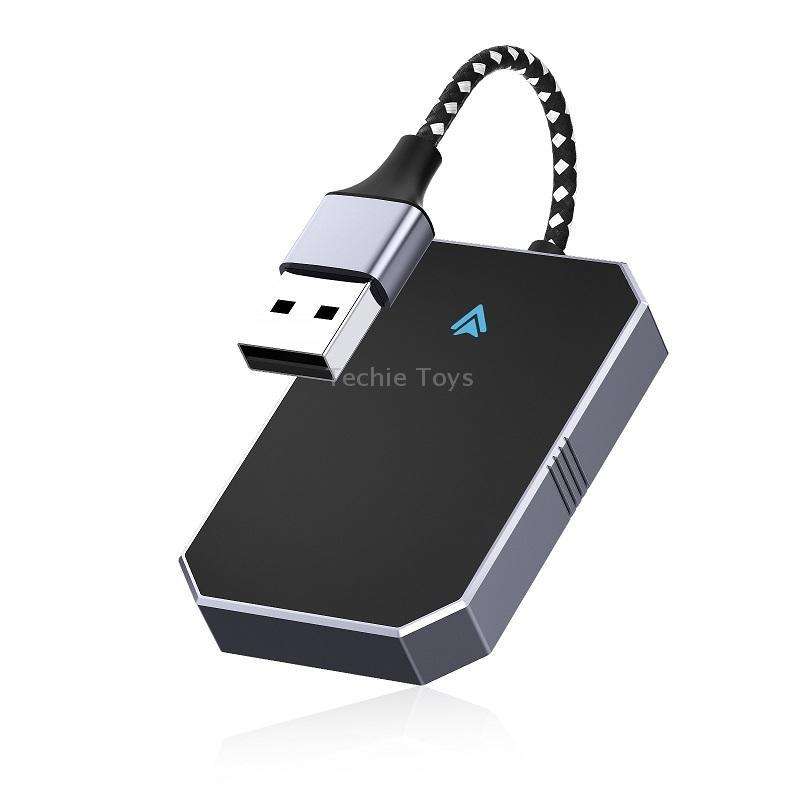 For Android Car Carplay Box Wired to Wireless Bluetooth Adapter