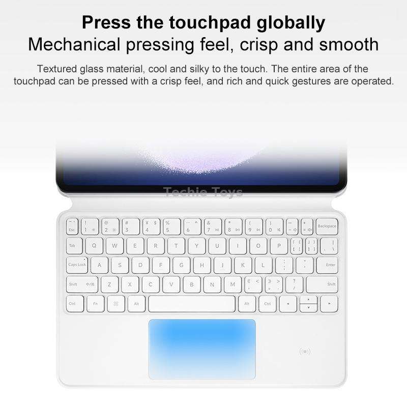 Original For Xiaomi Pad 6 / 6 Pro Intelligent Touch Pad Keyboard (White)
