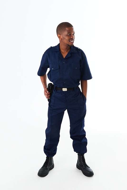 1P P/C Security Combat Trouser - 34 Khaki