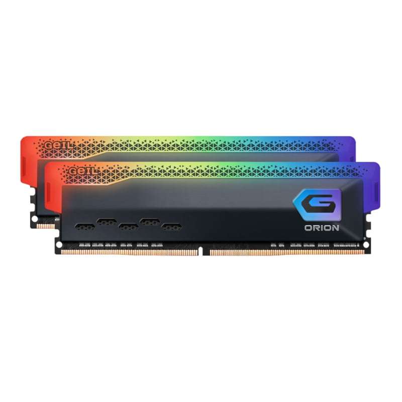 Geil Orion RGB 16GB KIT(2X8GB) 3600MHz DDR4 Desktop Gaming Memory  Grey