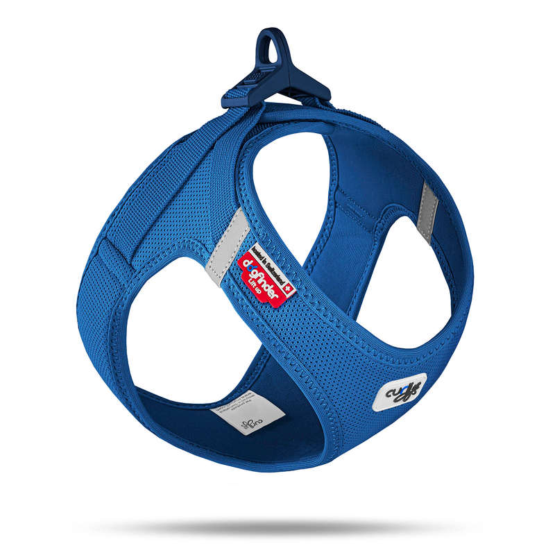 Curli Blue Comfort Vest - Air-Mesh for Small Dogs