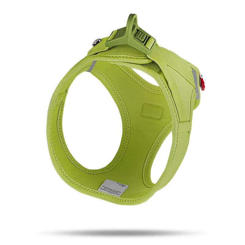 Curli Lime Comfort Vest - Air-Mesh for Small Dogs