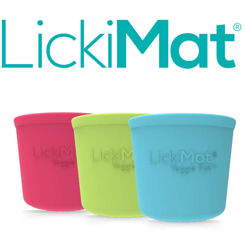 LickiMat Yoggie Pot - Assorted Colors (6-Pack)