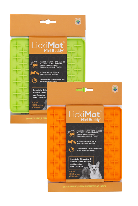 LickiMat Buddy Mini - 12-Pack for Small to Medium Dogs - Lick Mat