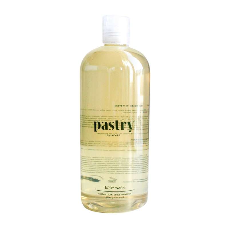Pastry Skincare Salicylic Acid Body Wash  Citrus Burst 500ml