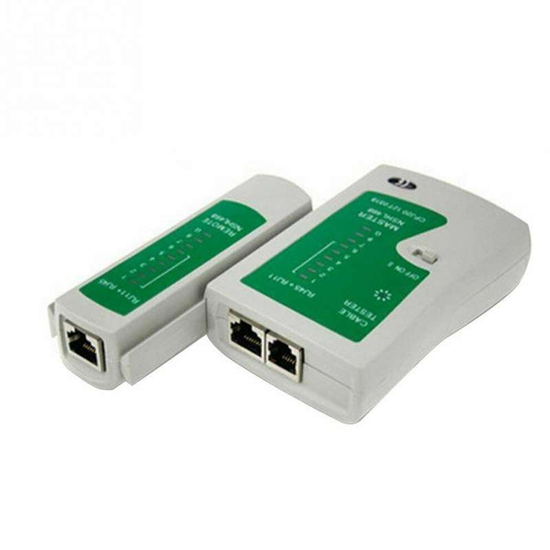 RJ45 RJ11 RJ12 CAT5 UTP LAN Cable Tester Network Cable Tester Networking Tool Repair