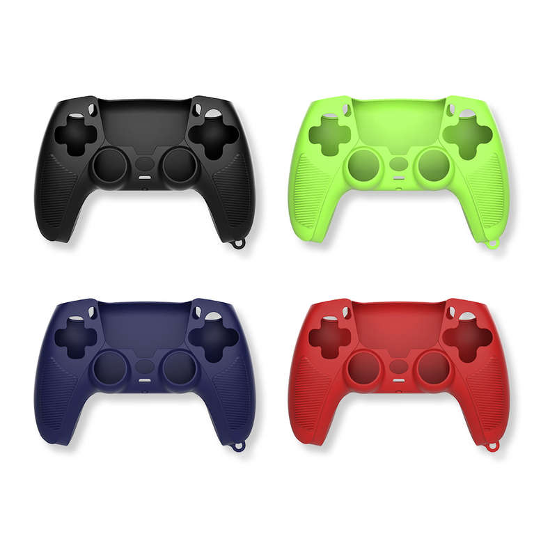 Anti-slip Silicone Cover Case for SONY Playstation 5 PS5 Controller Gamepad Joystick Case ? Blue