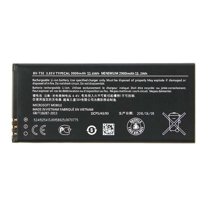 Paycheap Replacement Battery For Nokia N950 BV T5E CCB