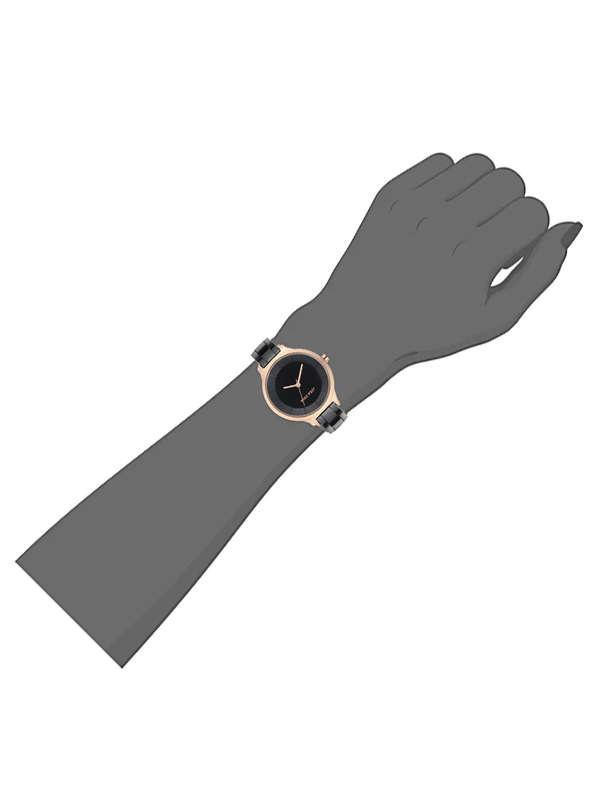 Nine West Watch Black RG - Nine West