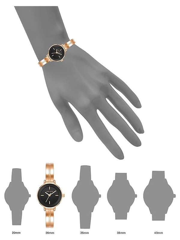 Anne Klein Bangle Watch RG