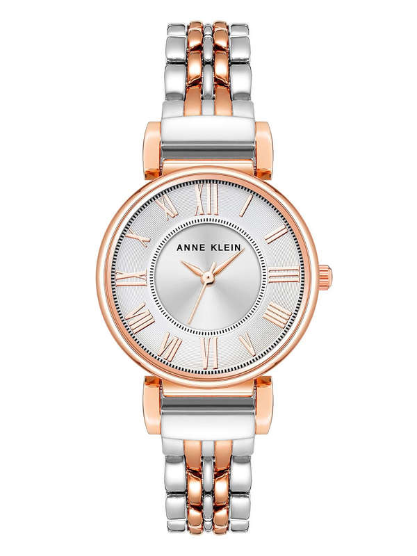 Anne Klein Watch Silver Rose