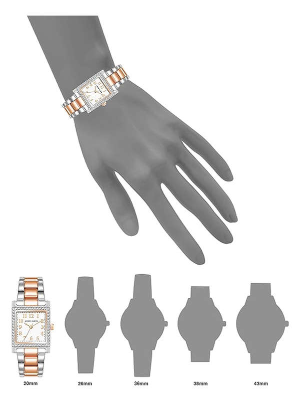 Anne Klein Watch Rec Crys
