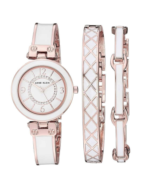 Anne Klein Watch Set Crystal