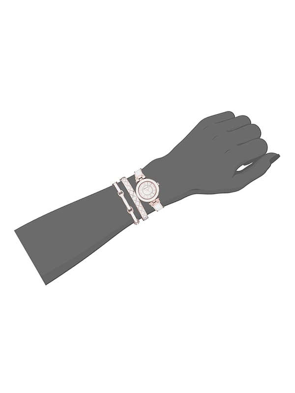 Anne Klein Watch Set Crystal