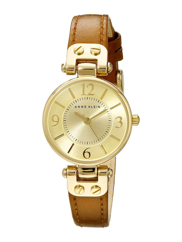 Anne Klein Watch Brown Gold