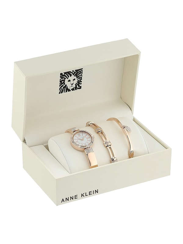 Anne Klein Watch Set Rose