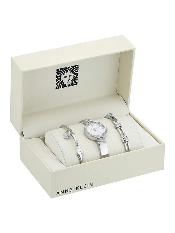 Anne Klein Watch Set Silver
