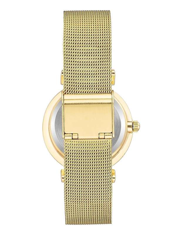 Anne Klein Mesh Watch BLK