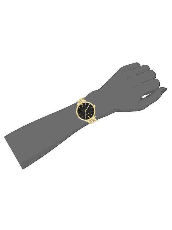 Nine West Watch Gold Blk