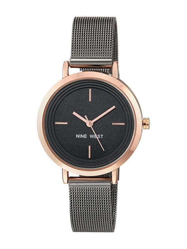 Nine West Watch Black Mesh