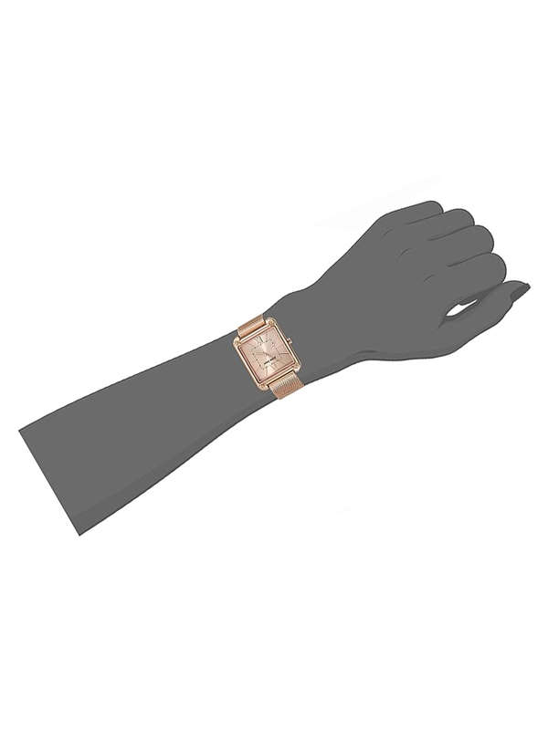 Nine West Watch Rect Mesh