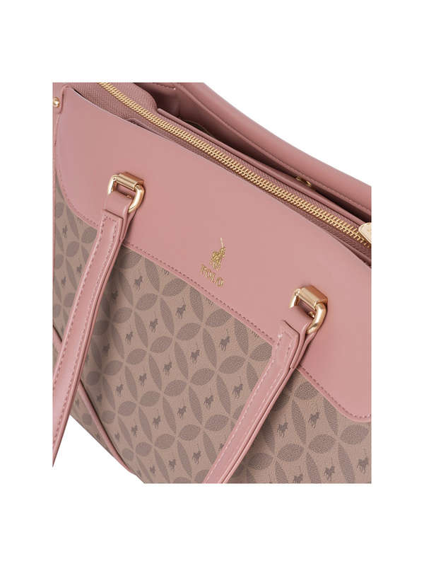 Polo Tote Bag Havana Pink