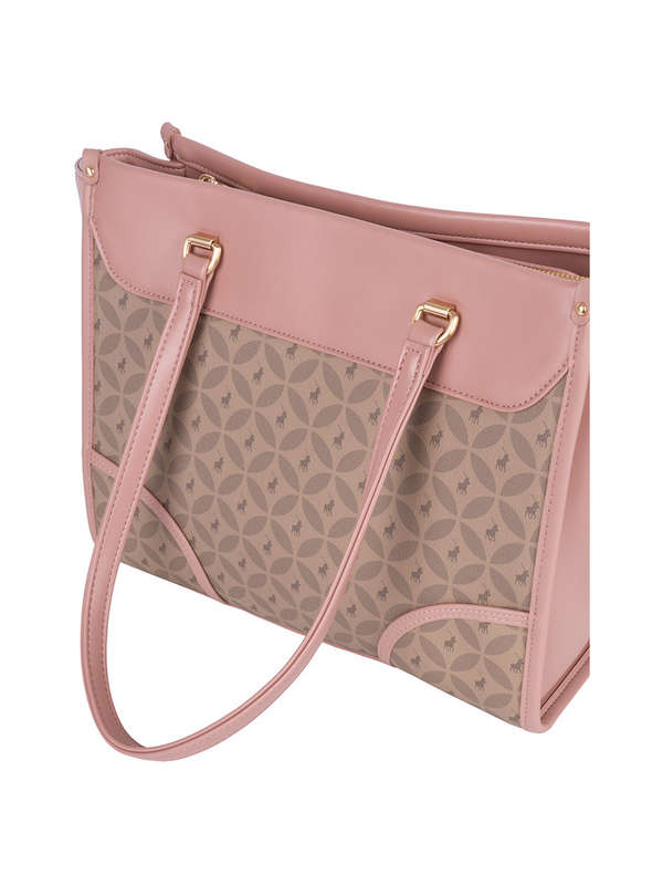 Polo Tote Bag Havana Pink