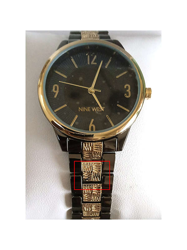 Nine West Watch Gunmetal 2