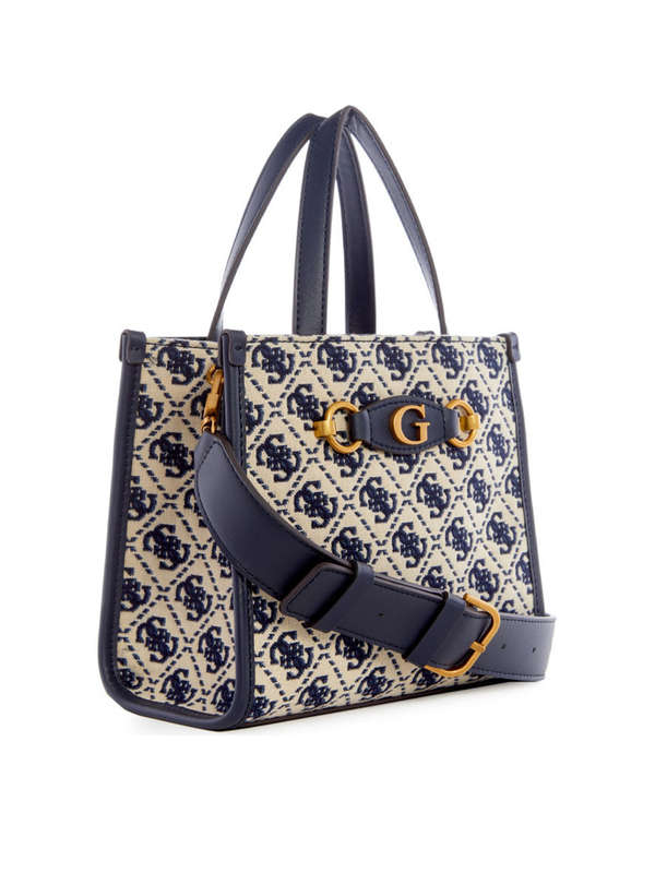 Guess Mini Tote Izzy Navy