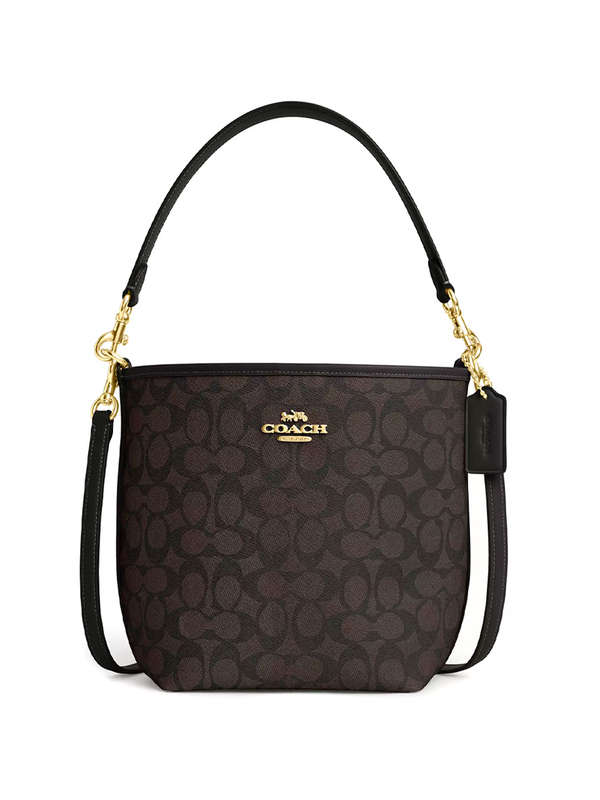 Coach Bucket Bag City Walnut