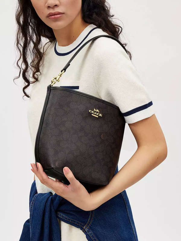 Coach Bucket Bag City Walnut