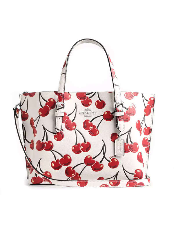 Coach Mini Tote Mollie Cherry